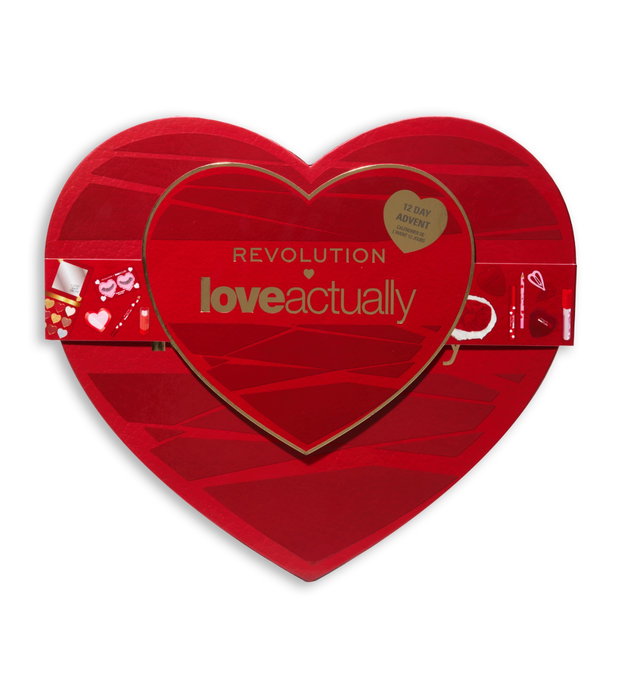Makeup Revolution Calendrier de l'Avent Maquillage Love Actually - Coffret de 24 produits de beauté pour femmes Makeup Revolution Calendrier de l'Avent Maquillage Love Actually - Coffret de 24 produits de beauté pour femmes