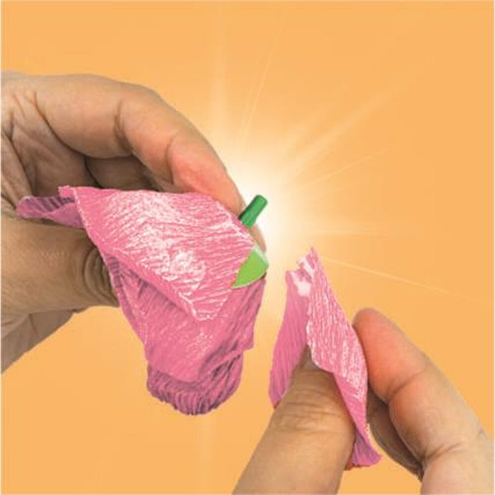 Clementoni Crée tes fleurs - Anémone - Coffret de 2 fleurs à assembler et personnaliser