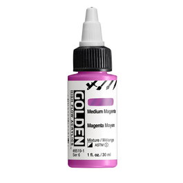 Golden Peinture Acrylique High Flow Magenta Medio 30 ml