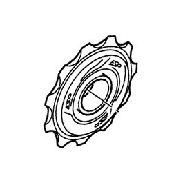 Sram Jeu de galets pour changement X9 cage moyenne/longue
