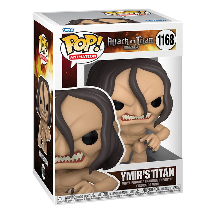 Funko Pop! Attack on Titan - Figurine Ymir en Vinyle 9 cm, Collection Anime