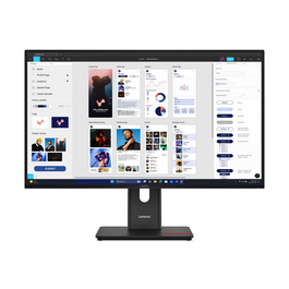 Lenovo T32UD-40 / 64B0GAT1EU - Écran PC 32 Pouces 4K UHD, Noir - Moniteur avec USB-C