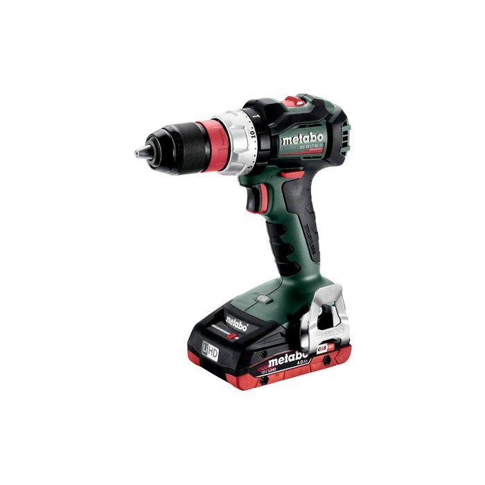 Metabo BS 18 LT BL Q - Perceuse-visseuse sans fil 18 V avec 2 batteries LiHD 4 Ah