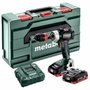 Metabo BS 18 LT BL Q - Perceuse-visseuse sans fil 18 V avec 2 batteries LiHD 4 Ah