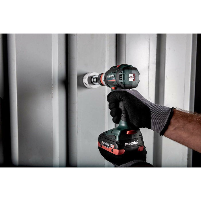 Metabo BS 18 LT BL Q - Perceuse-visseuse sans fil 18 V avec 2 batteries LiHD 4 Ah