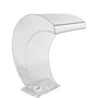 Ubbink Cascade Mamba en acrylique avec anneau LED 24 LEDs, film d'eau décoratif - H54 x 47,5 x 30 cm
