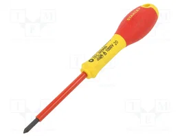 STANLEY Tournevis isolé Pozidriv® PZ0 FATMAX® 75 mm