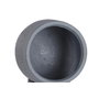 Home ESPRIT Set de 4 cache-pots Gris foncé Fibre Magnésium 50 x 50 x 54 cm