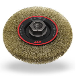 JAZ Cepillo abrasivo circular de alambre 115 mm avec filetage femelle