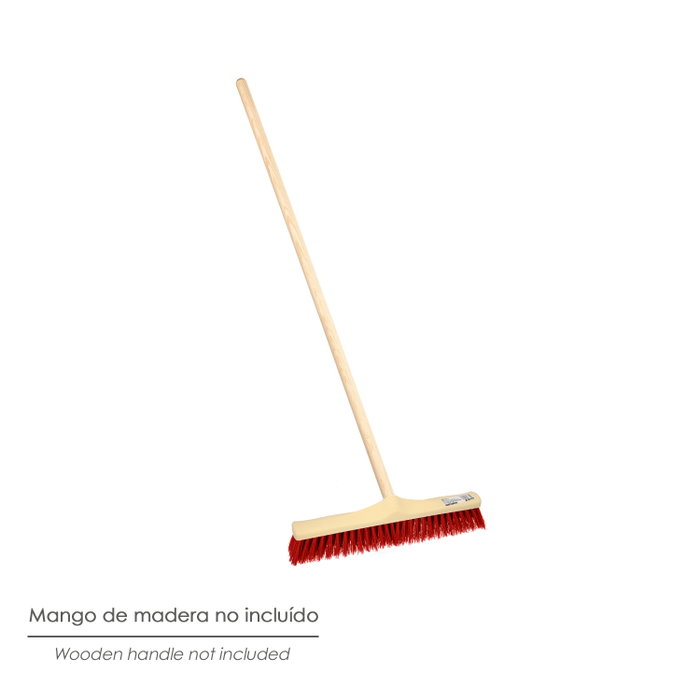 WOLFPACK LINEA PROFESIONAL Balai Industriel à Poils Doux en PVC, 50 cm (Sans Manche)</div>