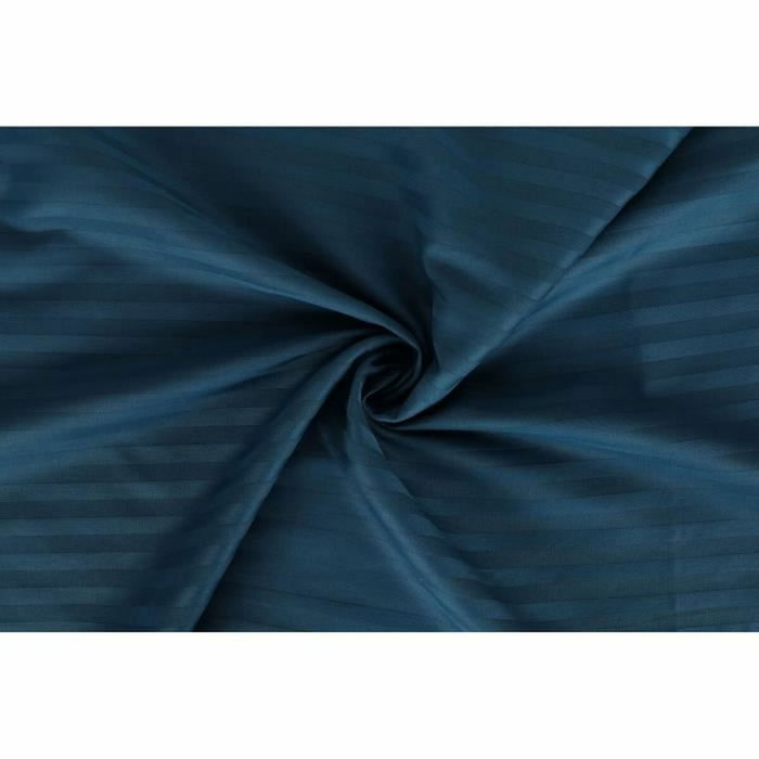 Bigbuy Home Parure de couette Satin King en coton bleu 240 x 220 cm Bigbuy Home Parure de couette Satin King en coton bleu 240 x 220 cm