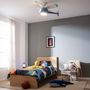 Ventilateur de Plafond avec Lumière Cecotec EnergySilence Aero 4600 Helicopter Bleu 35 W 32 W Hélicoptère