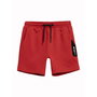 Pantalon court 4F M049 Rouge Enfant Homme 5-6 Ans