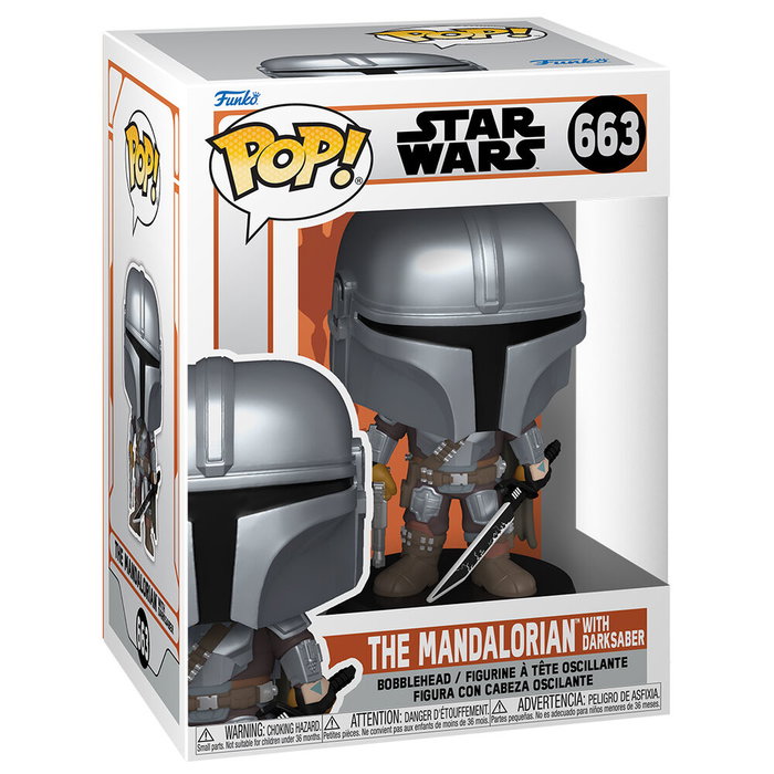 FUNKO Figure POP Star Wars Mandalorian 9 The Mandalorian FUNKO Figure POP Star Wars Mandalorian 9 The Mandalorian