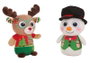 Creaciones Llopis Surtido 4 Muñequitos De Navidad 28 cm
