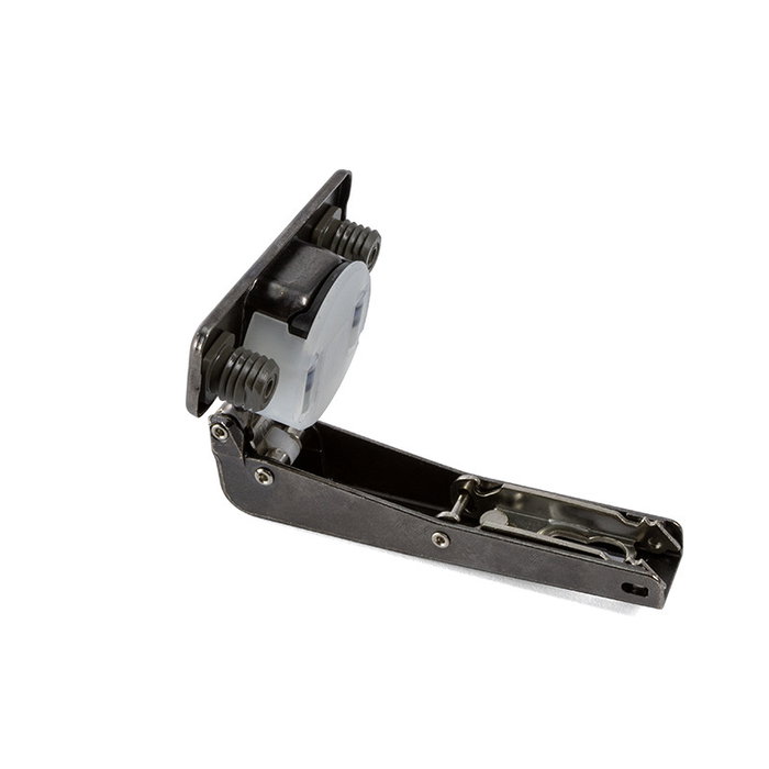 Salice C7B6NE6 Silentia+ S700 Bisagra - Paire de charnières amorties décélératives 110° ∅35 montage direct, finition titane