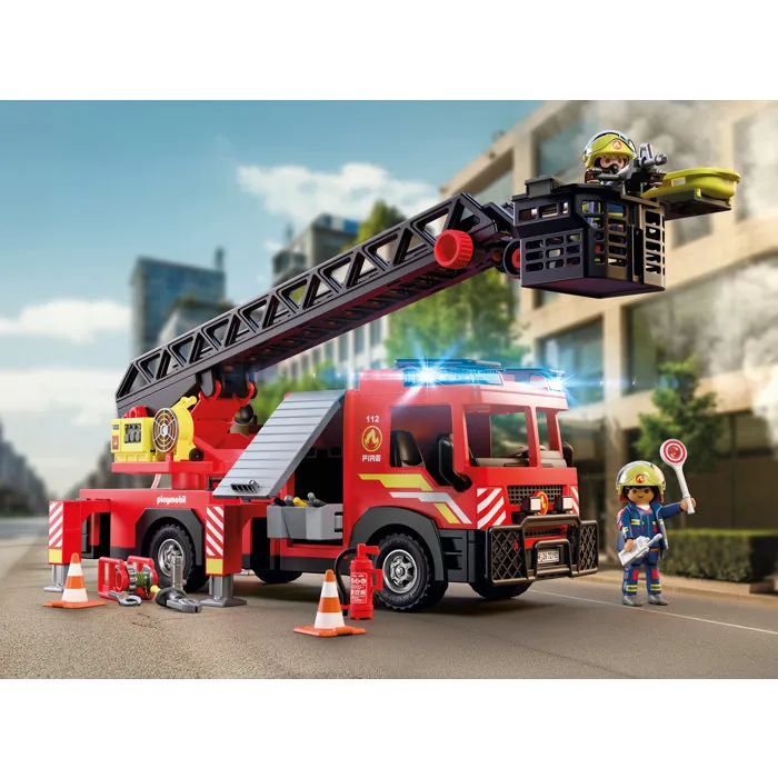 PLAYMOBIL 72192 Camion de pompiers à grande échelle avec échelle de 63 cm PLAYMOBIL 72192 Camion de pompiers à grande échelle avec échelle de 63 cm