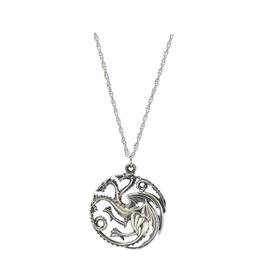 The noble collection Pendentif dragon tricéphale Targaryen en argent 925