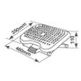Holmios Reposapiés de bureau ergonomique ajustable