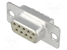 HARTING Connecteur D-Sub femelle 9 broches pour transfert de données