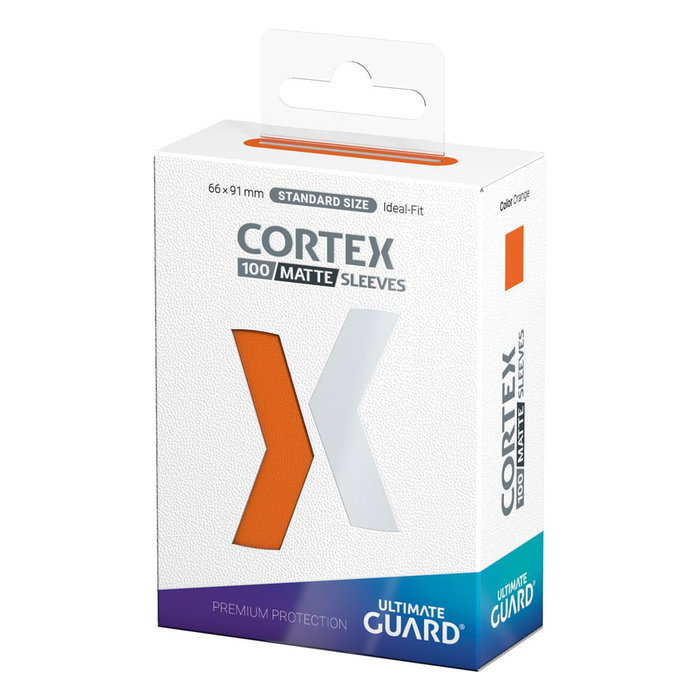 Ultimate Guard Cortex Sleeves Matte Standard Size (100) - Orange