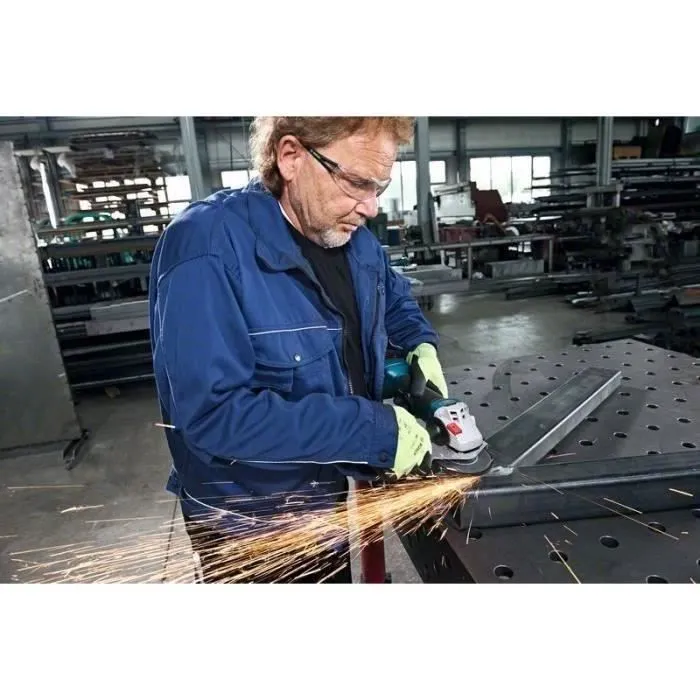 Bosch Professional Meuleuse angulaire sans fil 125mm GWS 18V-10 (18V, tronçonnage métal/pierre/béton, 9000 tr/min, sécurité Drop Control et KickBack Control)