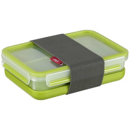 Emsa Clip&Go Lunchbox 518098 1,2l transparent/vert