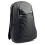 Targus Sac à dos Intellect Noir/Gris pour Ordinateur Portable 15,6 Pouces - Compartiment Matelassé, Poche à Accès Rapide