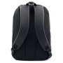 Targus Sac à dos Intellect Noir/Gris pour Ordinateur Portable 15,6 Pouces - Compartiment Matelassé, Poche à Accès Rapide