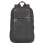 Targus Sac à dos Intellect Noir/Gris pour Ordinateur Portable 15,6 Pouces - Compartiment Matelassé, Poche à Accès Rapide