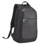 Targus Sac à dos Intellect Noir/Gris pour Ordinateur Portable 15,6 Pouces - Compartiment Matelassé, Poche à Accès Rapide