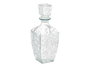 Vivalto Licorera Tallada Estrella en Verre Transparent 750 ml 9 x 24.5 x 9 cm (Set de 12)