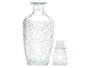 Vivalto Licorera Tallada Estrella en Verre Transparent 750 ml 9 x 24.5 x 9 cm (Set de 12)