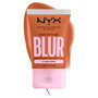 Nyx Professional Make Up BARE WITH ME BLUR Fond de teint #15 Miel Chaud - Fluide Lissant pour Tous Types de Peaux, 30 ml
