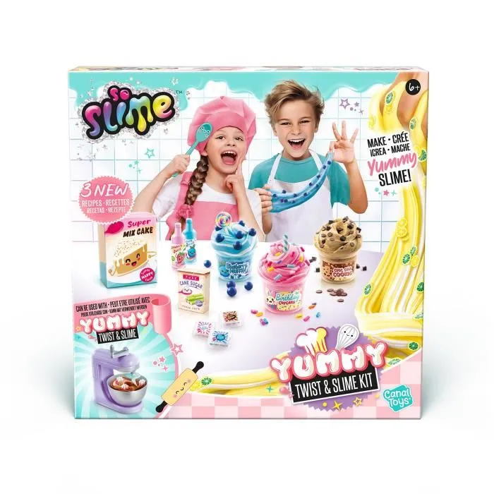 Canal Toys SSC 214 So Slime Magical Mon Coffret Potions Magiques - Kit de création de slime avec colorants, décorations et 3 recettes, à partir de 6 ans Canal Toys SSC 214 So Slime Magical Mon Coffret Potions Magiques - Kit de création de slime avec colorants, décorations et 3 recettes, à partir de 6 ans