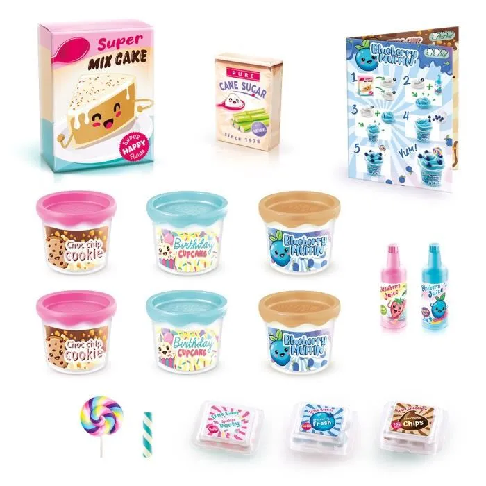 Canal Toys SSC 214 So Slime Magical Mon Coffret Potions Magiques - Kit de création de slime avec colorants, décorations et 3 recettes, à partir de 6 ans Canal Toys SSC 214 So Slime Magical Mon Coffret Potions Magiques - Kit de création de slime avec colorants, décorations et 3 recettes, à partir de 6 ans