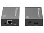 DIGITUS Extenseur HDMI 120m Noir