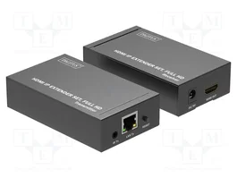 DIGITUS Extenseur HDMI 120m Noir