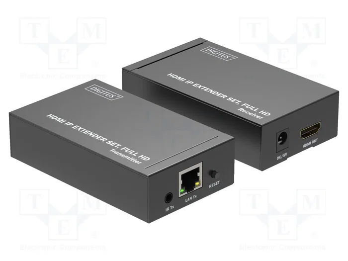 DIGITUS Extenseur HDMI 120m Noir DIGITUS Extenseur HDMI 120m Noir