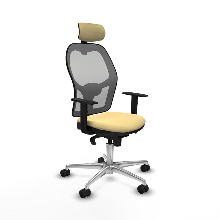 Piqueras y Crespo Chaise de Bureau 1D086N2 Crème Piqueras y Crespo Chaise de Bureau 1D086N2 Crème
