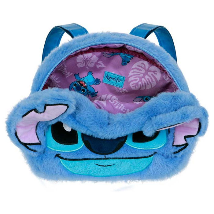 Karactermania Sac à dos enfant Stitch en peluche Bleu