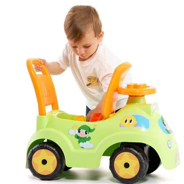 Molto Correpasillos gusy - Porteur bébé évolutif avec lumières et blocs de construction - Dimensions : 55,5 x 24 x 26,5 cm