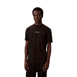 T-shirt à manches courtes homme Calvin Klein Noir 14 ans