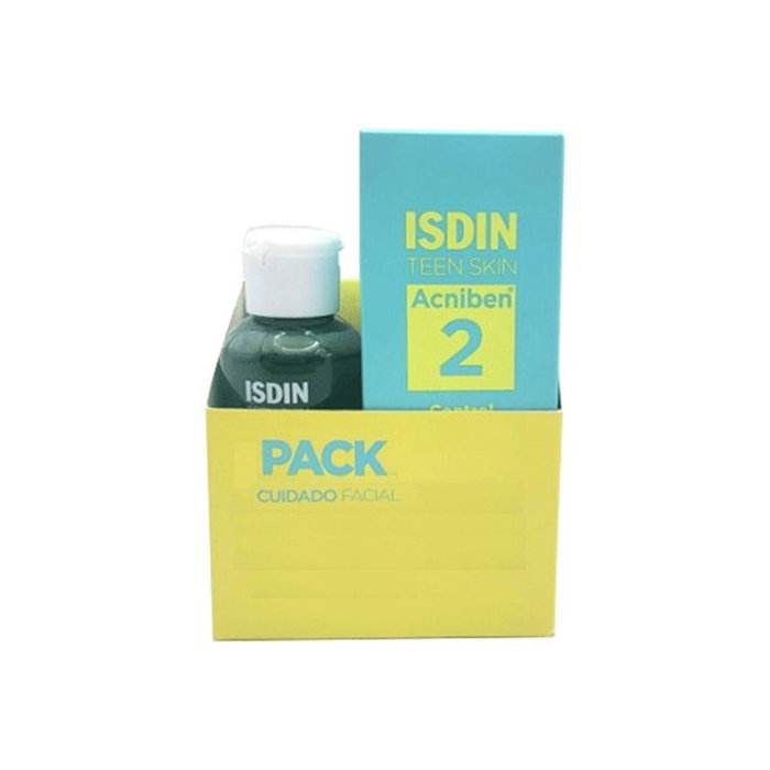 Isdin Coffret 4 pièces ACNIBEN Brillance et Contrôle des Imperfections