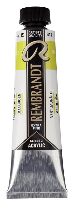 Rembrandt Peinture Acrylique Vert Jaunâtre 617 (40 ml) Rembrandt Peinture Acrylique Vert Jaunâtre 617 (40 ml)