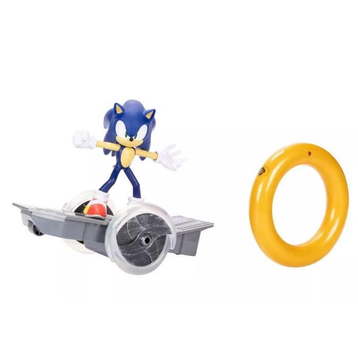 Jakks Pacific Sonic avec véhicule de skate radiocommandé