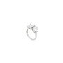 Chiara Ferragni Bague Princess argentée avec pierres CZ blanches, Taille 10