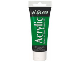 Kreul Pintura acrílica artistas EL GRECO Verde Permanent Green 75ml