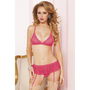 Ensemble de Lingerie Seven Til Midnight Corail (Taille unique)