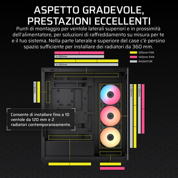 Corsair 3500X RS-R ARGB Noir